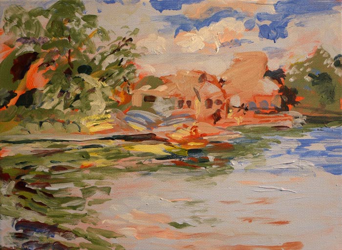 Boathouse Later in the Day