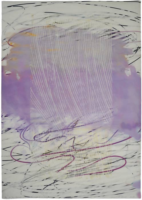 photo of How the Day Changes with the Light, No. 28, State 3 :1/10 : , with wax on Japanese paper