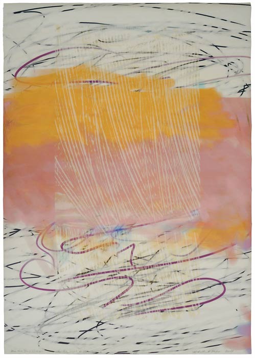 How the Day Changes with the Light, No. 28, State 2 :1/10, with wax on Japanese paper
