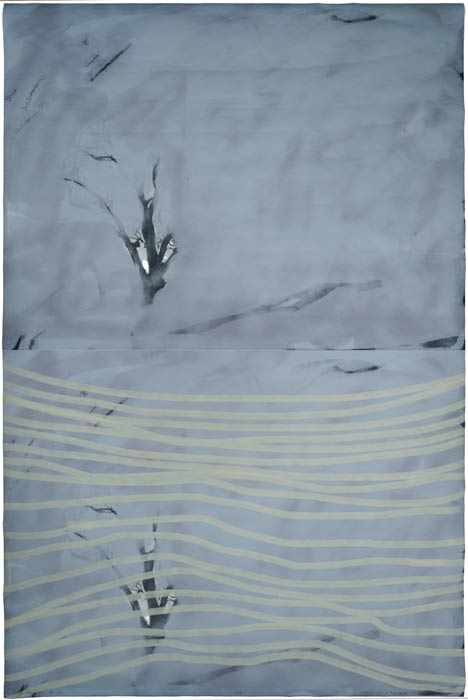 photo of Wild Forest, No. 12 :1/10 :, with wax on Japanese paper