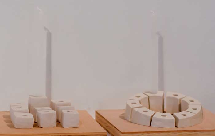 Menorahs by Francesc Burgos
