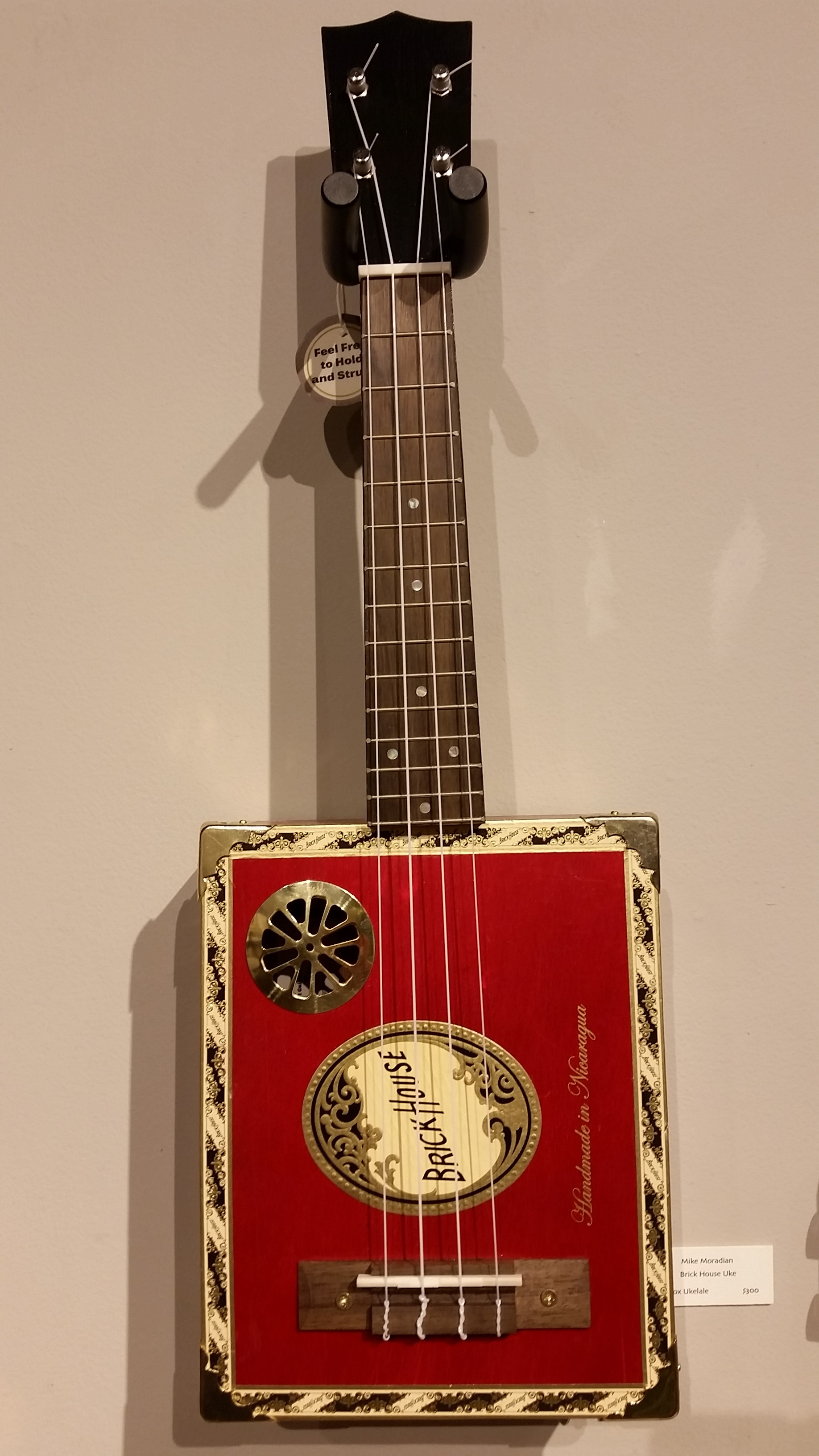 Mike Mouradian, cigar box guitars